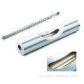 High Speed Injection Screw Bimetallic with Chrome Plated